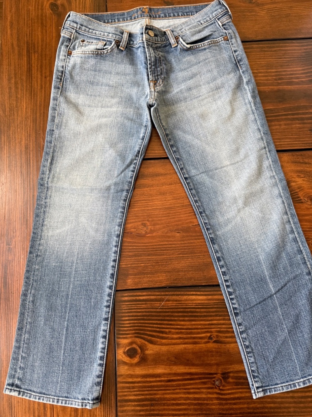 7 For All Mankind Women's Signature "A" Pocket Bootcut Jeans - Size 32